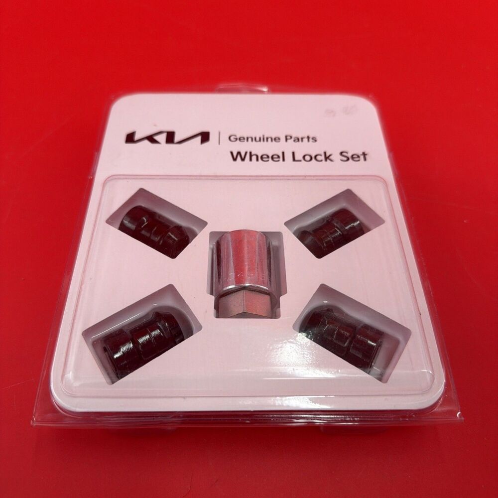 NEW OEM Kia 2020-2023 Telluride Sorento Black Wheel Locks S9F44-AU001